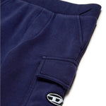 Diesel Kids Pantaloni in Tuta Blu per Neonati (dettaglio)