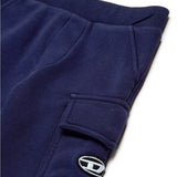 Diesel Kids Pantaloni in Tuta Blu per Neonati (dettaglio)