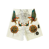 Philipp Plein Kids Bermuda Avorio a Fantasia per Bambini