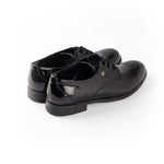 Alessandro Martinez Scarpa Vernice Nero Lucido con Laccio per Bambini
