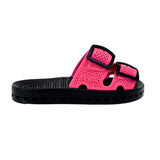 Sensi Kids Urban Raspberry Double Band Sandal for Girls