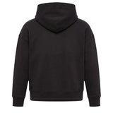 Palm Angels Kids Felpa Nero con Stampa Teddy per Bambini