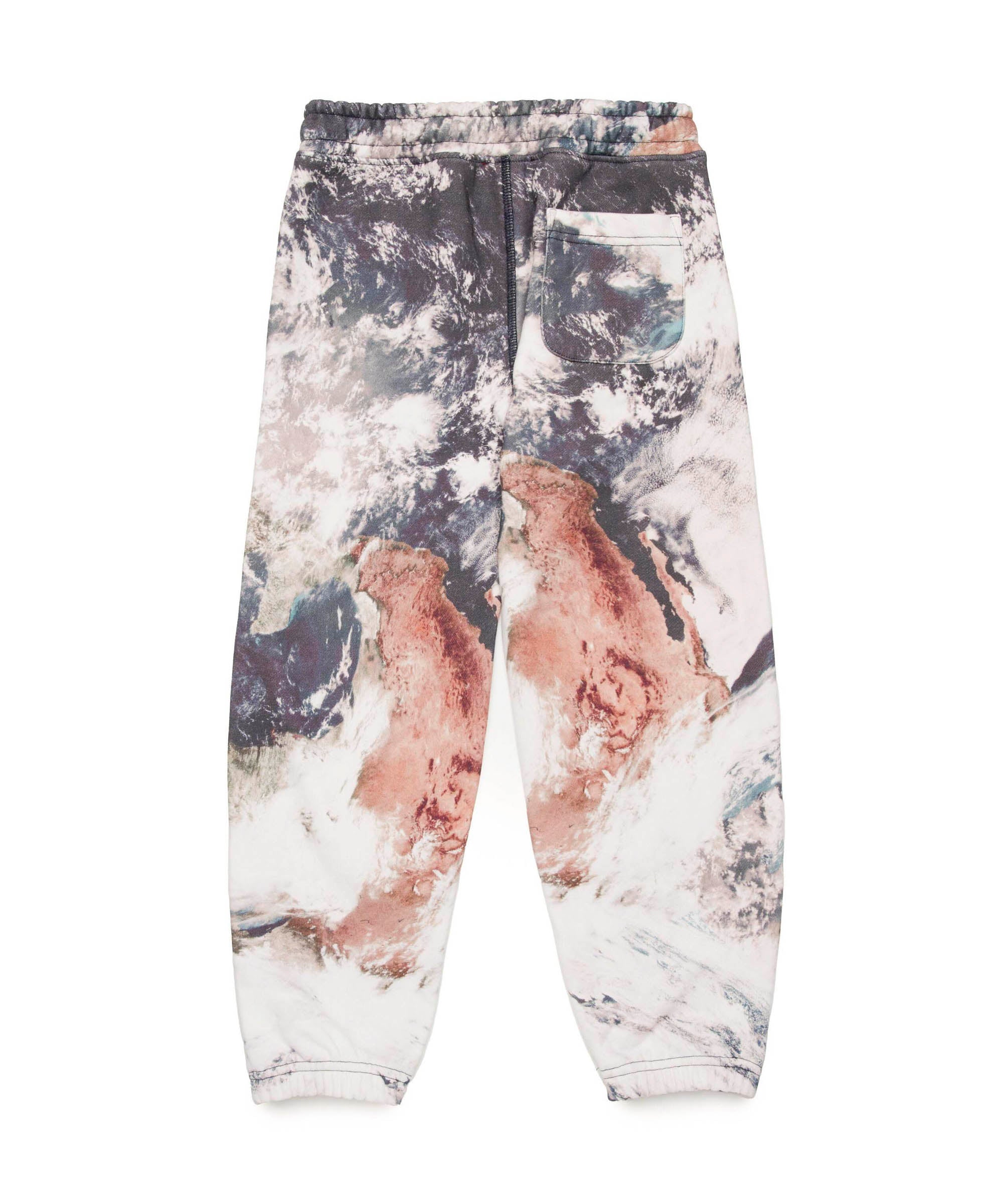 Diesel Kids Pantaloni in Felpa con Stampa per Bambini (retro)