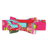 Emilio Pucci Kids Fascia Fantasia Fucsia e Multicolor per Neonate