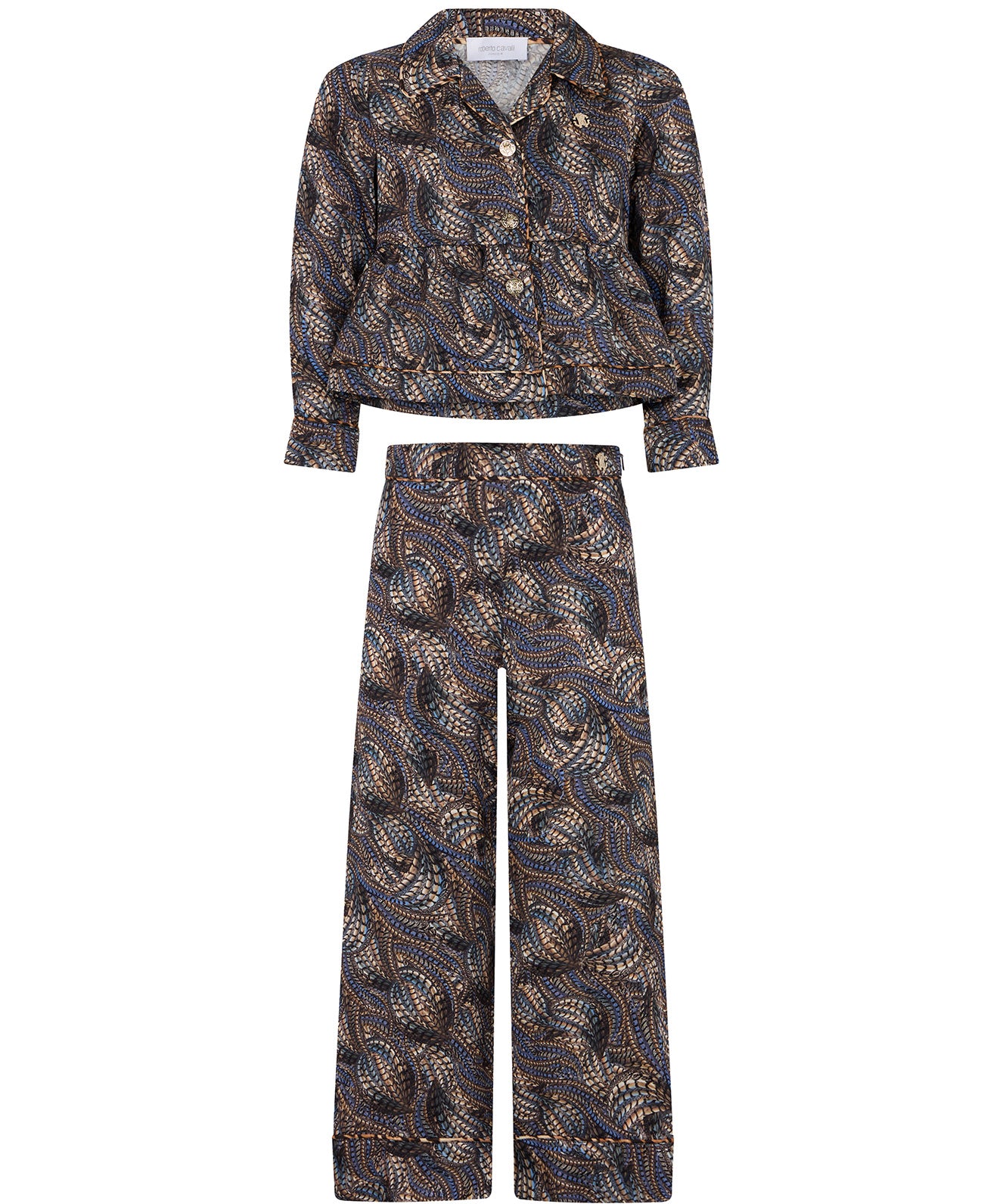 Roberto Cavalli Kids Completo Fantasia Serpente per Bambine