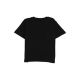 Elisabetta Franchi La Mia Bambina T-shirt Nera con Logo per Neonate