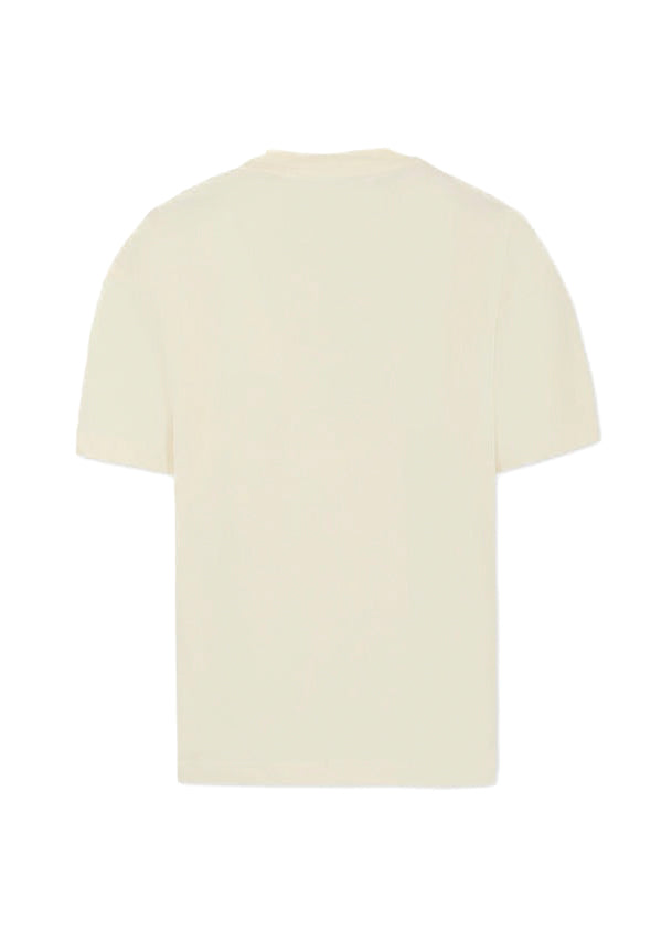 MSGM Kids T-shirt Crema con Stampa per Bambine