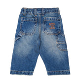 Diesel Kids Pantalone in Denim con Ricamo Unisex