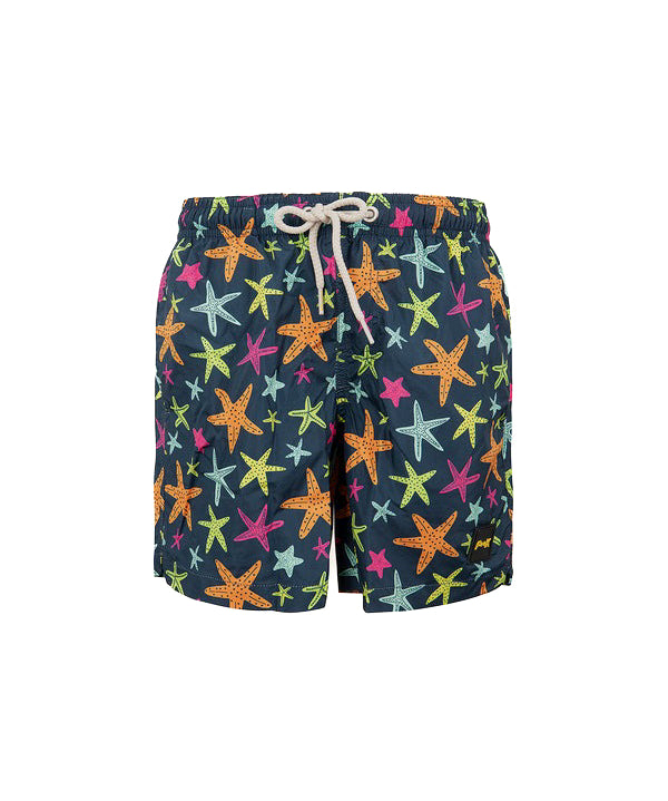 Effek Costume Boxer Fantasia Starfish Dark per Bambini
