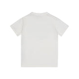 Iceberg Kids T-Shirt Off-White con Stampa Logo Unisex
