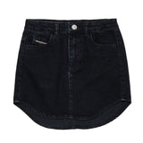Diesel Kids Gonna in Denim Nero per Bambine
