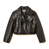 Twinset Kids Giubbino in Pelle per Bambine