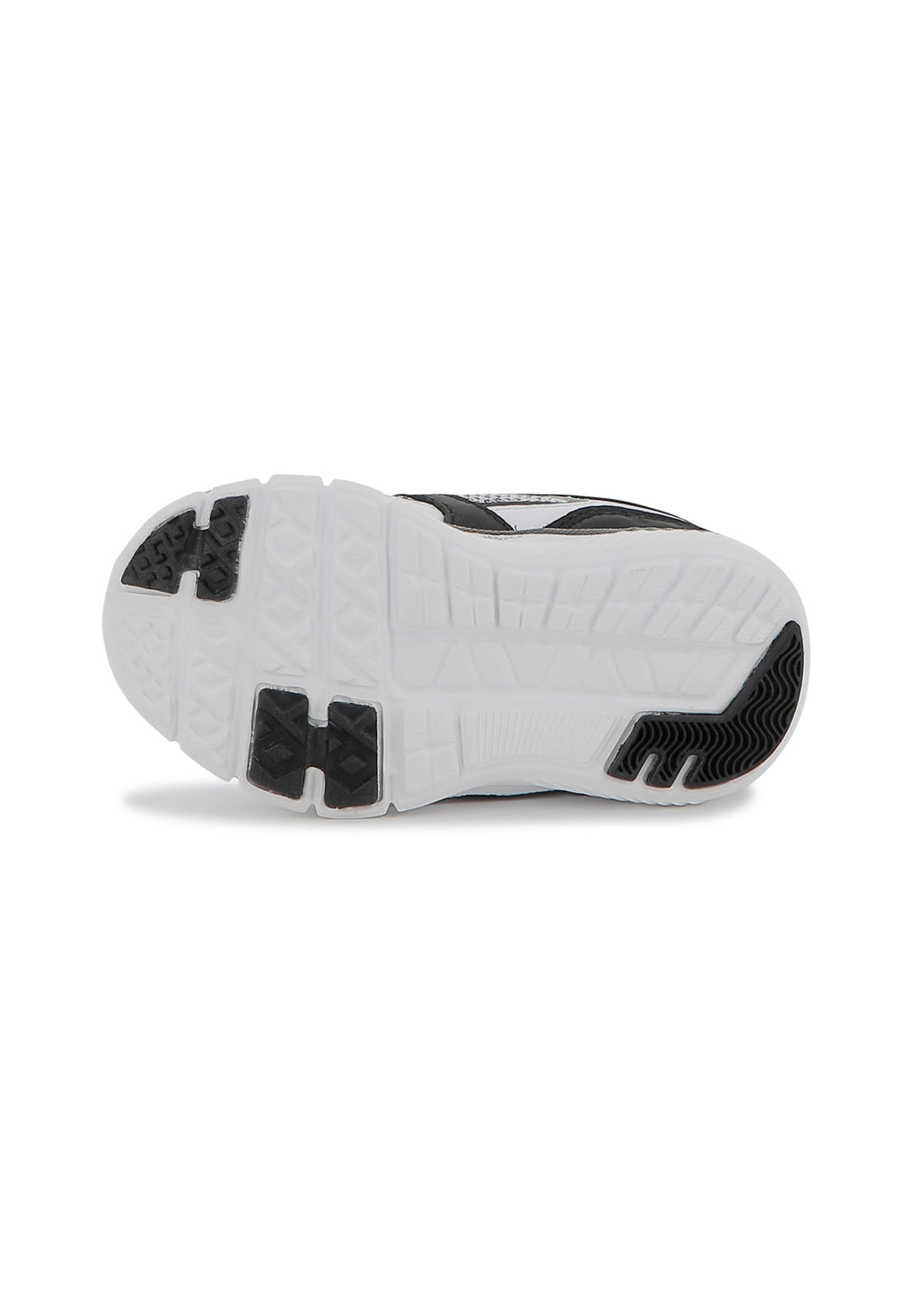 Boss Kids Sneakers Bianco/Nero con Stappo per Neonati