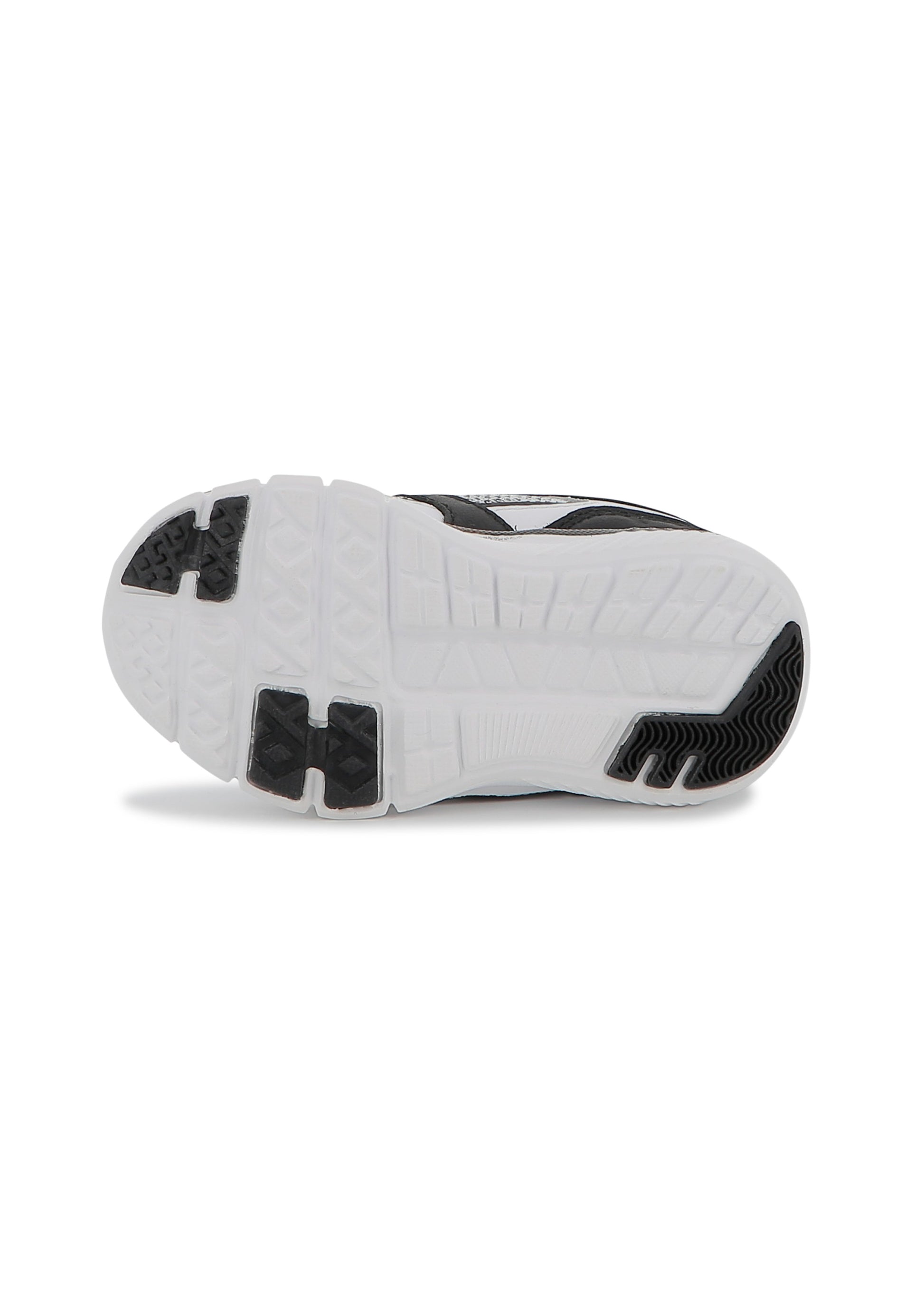 Boss Kids Sneakers Bianco/Nero con Stappo per Neonati