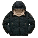 Blauer Kids Giubbino in Nylon con Cappuccio e Zip Nero DONALD JUNIOR per Bambini