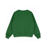 Iceberg Kids Felpa Girocollo Verde Con Stampa  Logo a Contrasto per Bambini