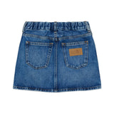 Maison Margiela Kids Gonna in Denim per Bambine