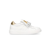 Elisabetta Franchi La Mia Bambina Sneakers Bianca/Oro per Bambine