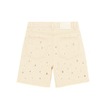 I'm Brian Bermuda Traforato Denim Beige per Bambini