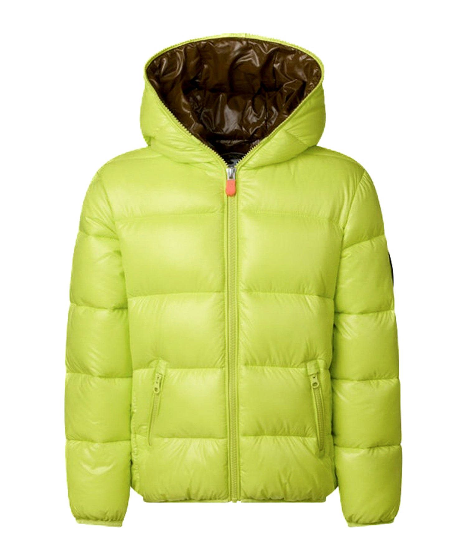 Save the Duck Piumino Verde Mela ARTIE per Bambine