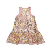 N21 Kids Abito Senza Maniche con Paillettes per Bambine