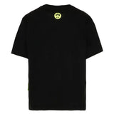 Barrow Kids T-Shirt Nero con Stampa Teddy Unisex