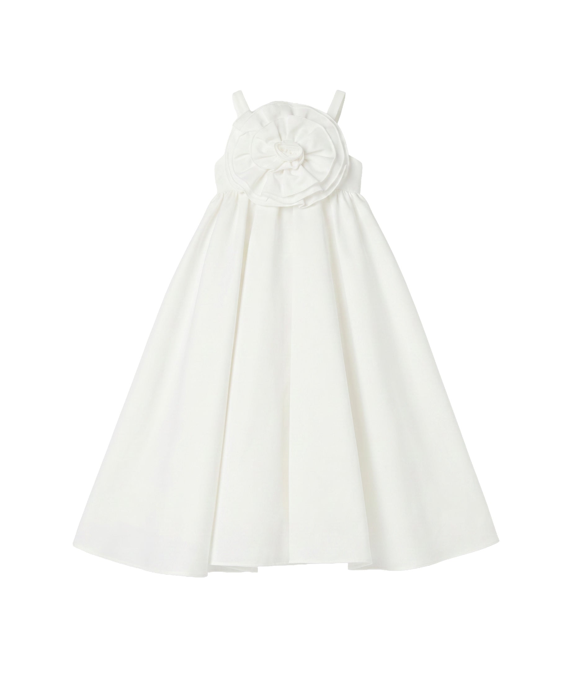Vicolo Kids Abito Off-White con Fiore per Bambine
