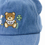 Moschino Kids Teddy Ears Print Hat for Babies