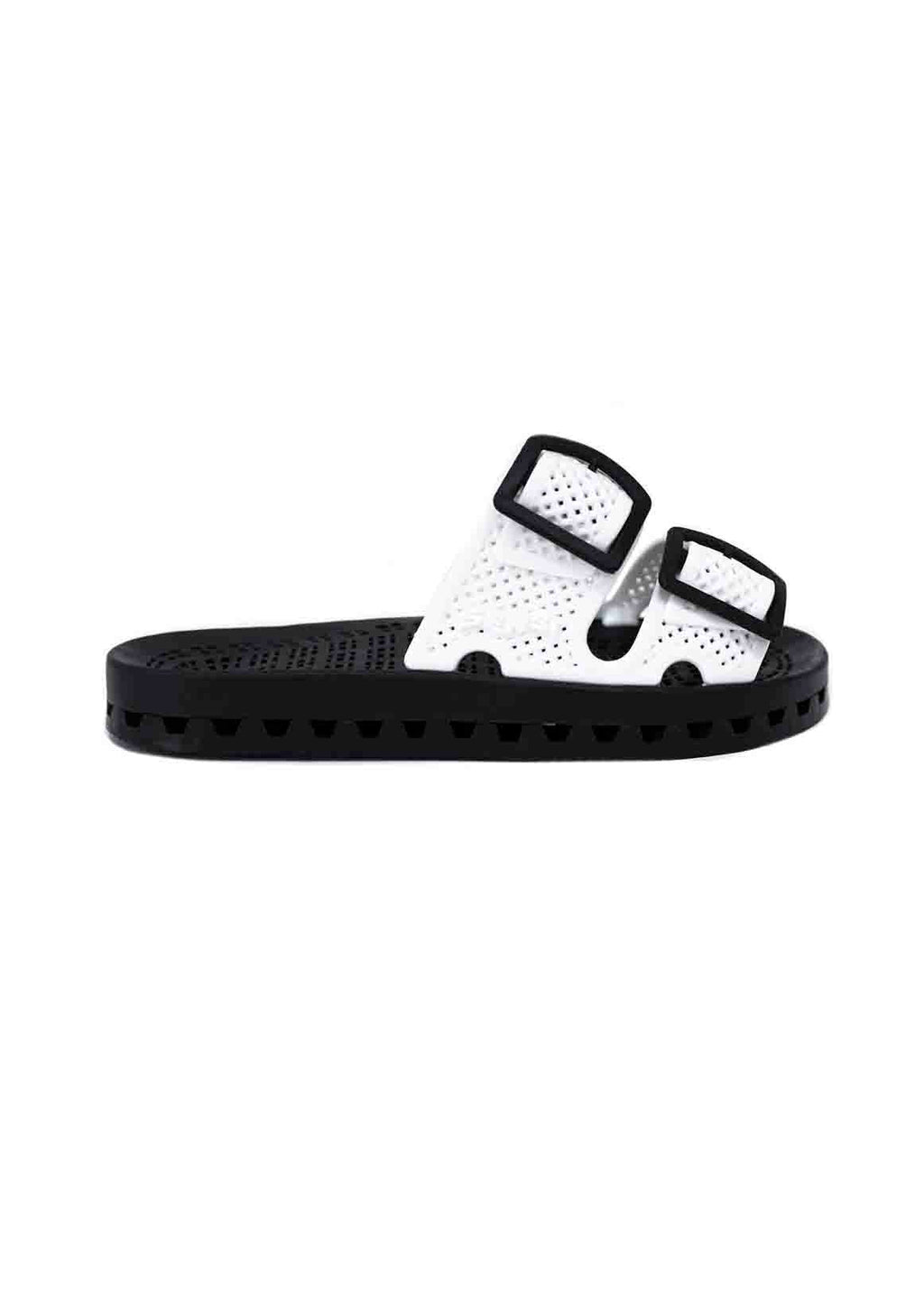 Sensi Kids Urban Sandalo Bianco Doppia Fascia per Bambini