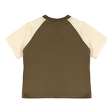 Yes London Kids T-Shirt Safari e Panna per Bambini