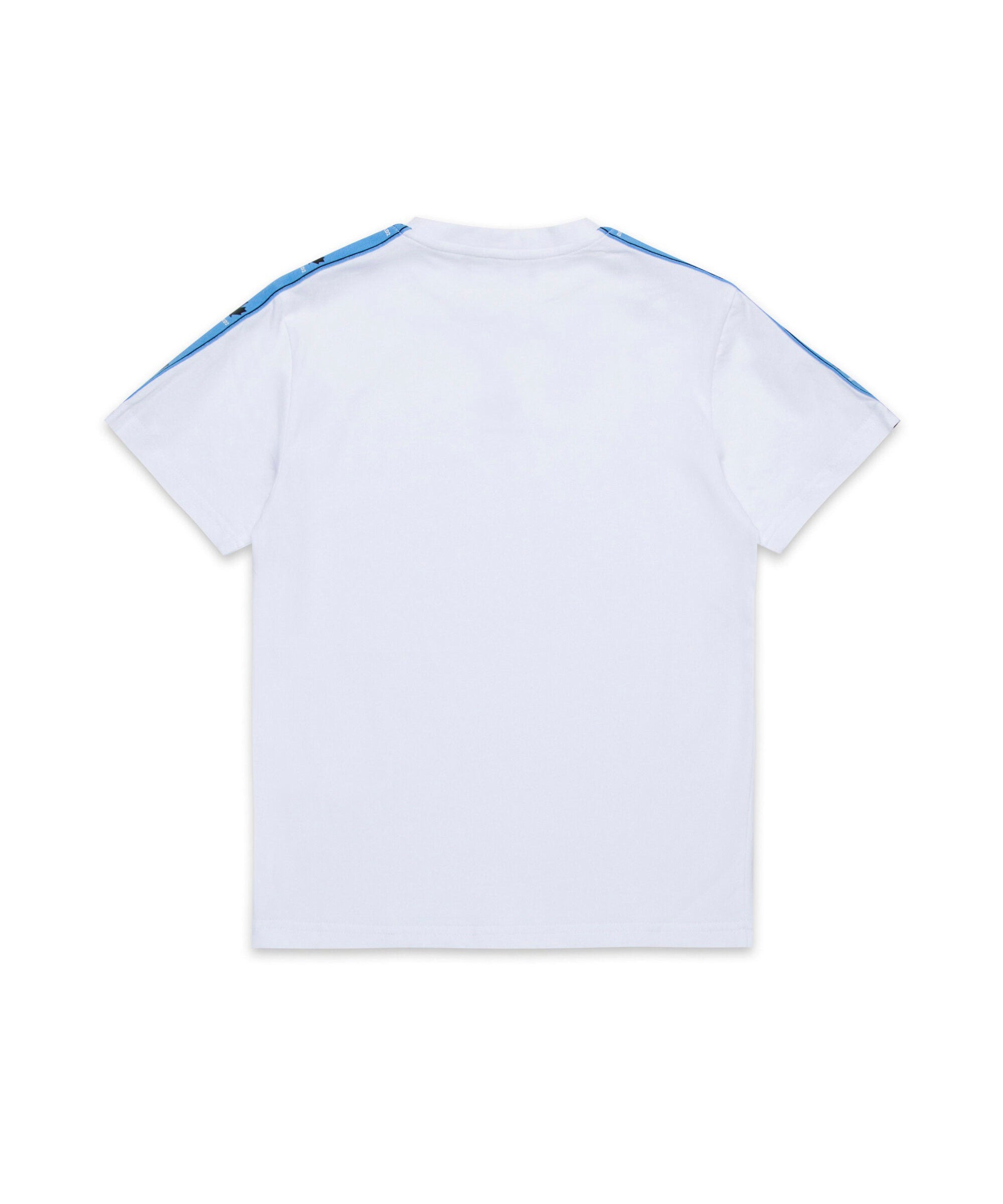 Dsquared2 Kids T-Shirt Bianca con Banda Logo per Bambini