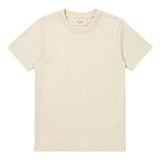 Yes London Kids T-Shirt Panna con Patch sul Retro per Bambini