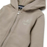 Dsquared2 Kids Felpa con Cappuccio e Zip Beige per Neonati