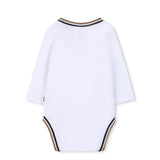 Boss Kids Set Regalo Bianco per Neonati