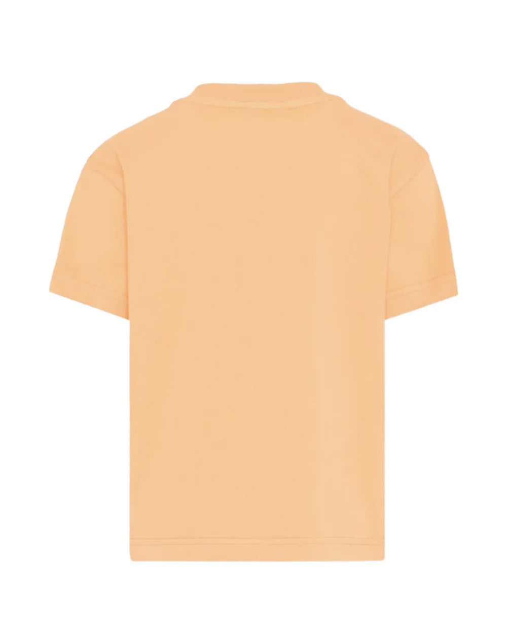 Palm Angels Kids T-Shirt Arancione con Stampa Orsetto per Bambini