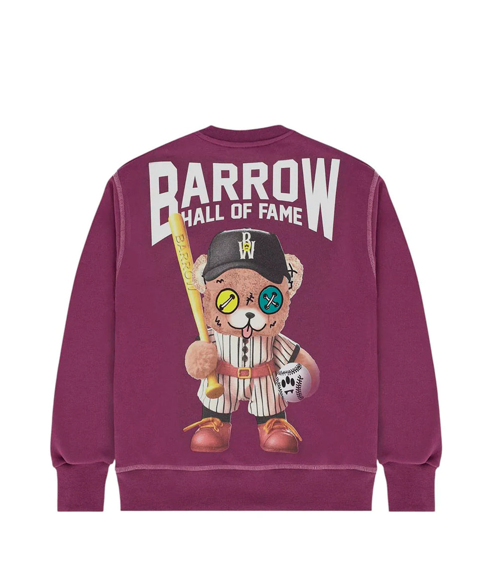 Barrow Kids Felpa Girocollo Stampa Retro per Bambini