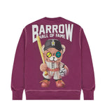 Barrow Kids Felpa Girocollo Stampa Retro per Bambini