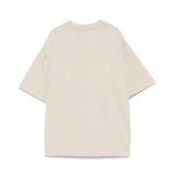 Yes London T-shirt Beige con Patch Logo per Bambini
