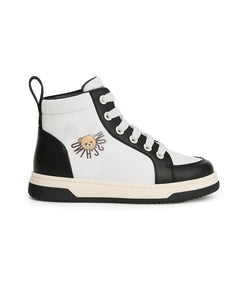 Moschino Kids Scarpe Alte Con Logo Teddy per Bambini