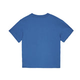 Palm Angels Kids T-Shirt Blu con Stampa Orsetto per Bambini