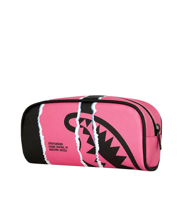 Sprayground Kids Astuccio SHARK CENTRAL DUALITY TEAR PENCIL POUCH per Bambine