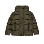 Dsquared2 Kids piumino Verde con Cappuccio e Logo Interno per Bambini