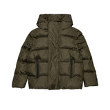 Dsquared2 Kids piumino Verde con Cappuccio e Logo Interno per Bambini