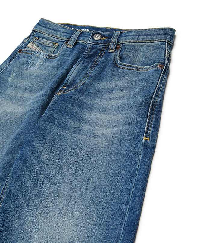 Diesel Kids Pantalone in Denim per Bambine