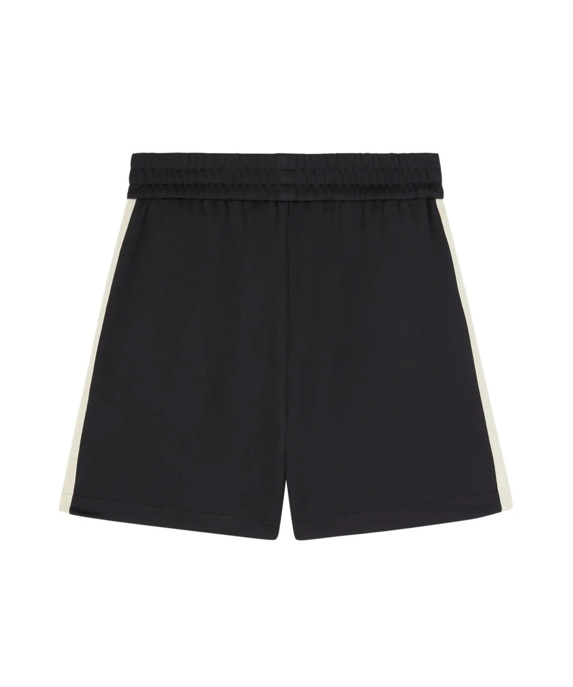 Palm Angels Kids Short Nero con Logo per Bambini