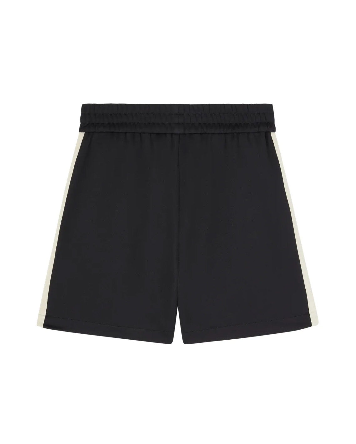 Palm Angels Kids Short Nero con Logo per Bambini