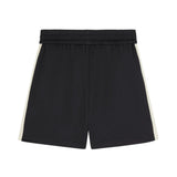 Palm Angels Kids Short Nero con Logo per Bambini