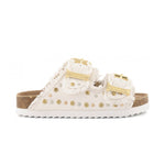 Colors of California Kids Sandalo Denim Panna con Strass per Bambine