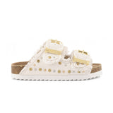 Colors of California Kids Sandalo Denim Panna con Strass per Bambine