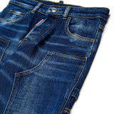 Dsquared2 Kids Jeans Carpenter Blu per Bambini